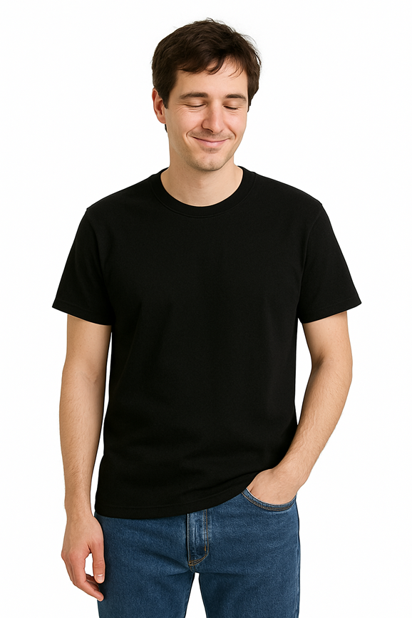 Polera Atomic roly (negra)