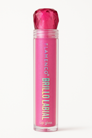 FLAMENCO® Brillo Labial – Rosado con Destellos